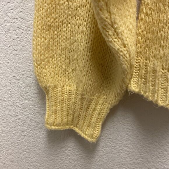 Charlie Holiday Presley Knit Balloon Sleeve Sweater Size 4 - Picture 5 of 6